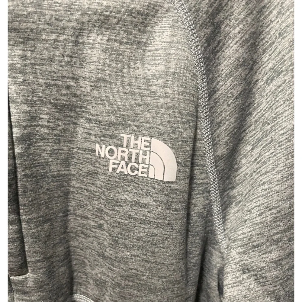 The North Face Mens Canyonlands Full Zip Fleece Jacket Grey Heather Large L
